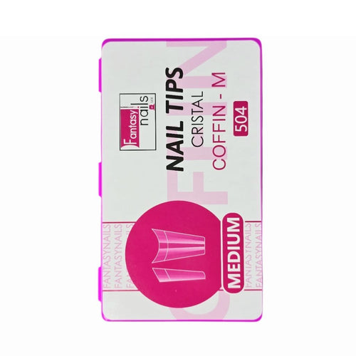 Tip Coffin M 504 pzas Fantasy Nails
