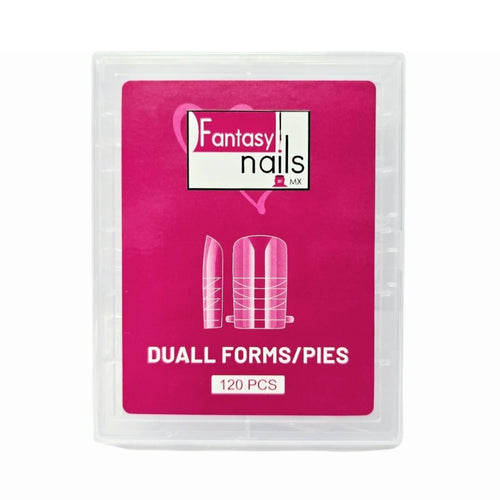 Tip Dual Forms Pies 120 pzas Fantasy Nails