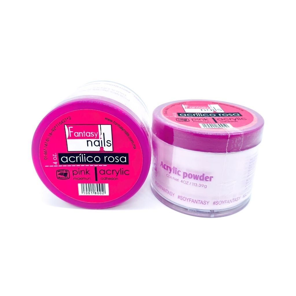 Acrílico Rosa 4 oz Fantasy Nails Alejandra Nail Shop