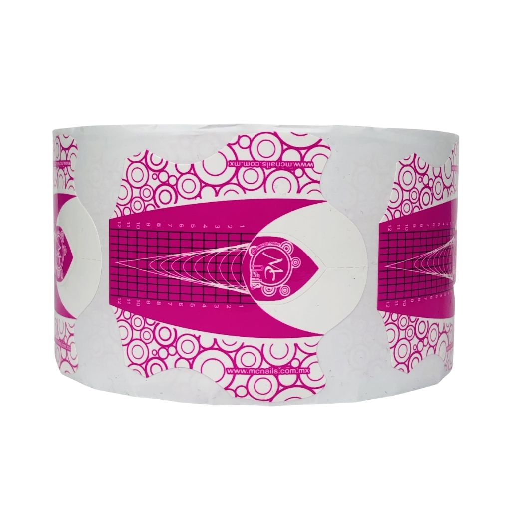 Formas Rosa 500 pzas MC Nails – Alejandra Nail Shop