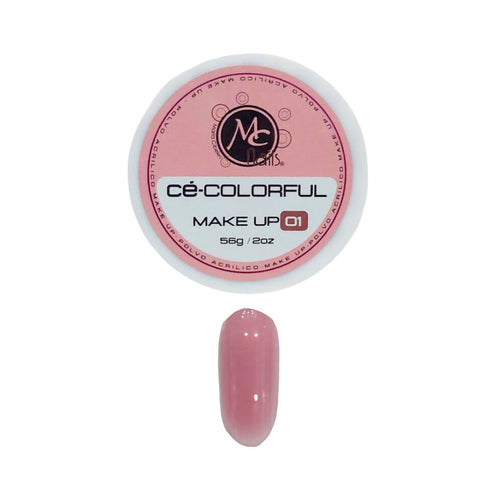 Acrílico Make Up #1 2 oz MC Colorful