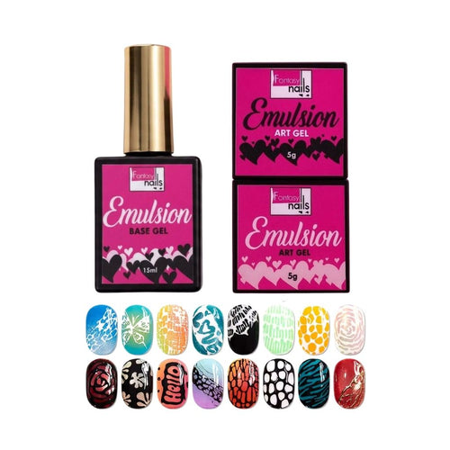 Gel Emulsiòn 3 pzas Fantasy Nails