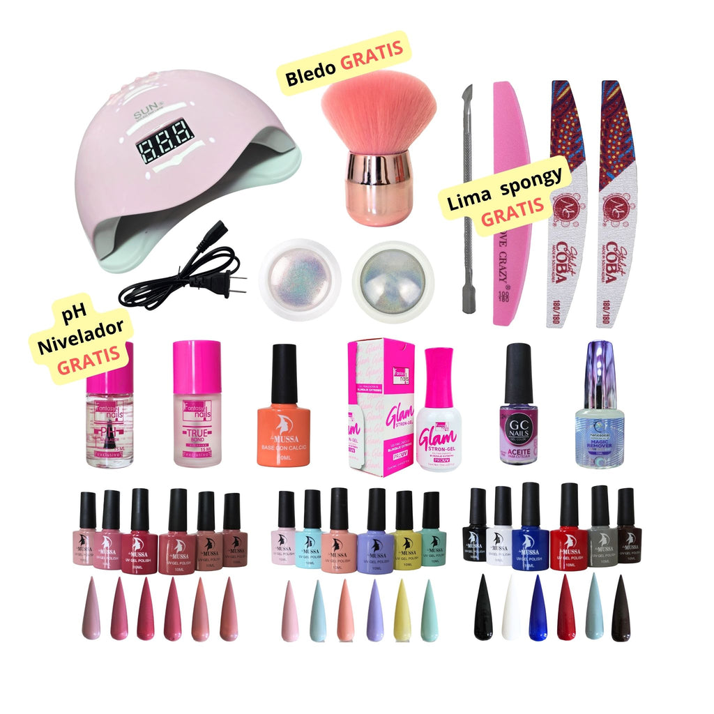 Kit de Gel para Uñas Profesional