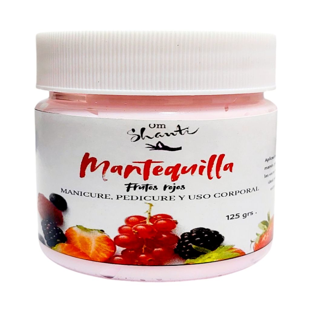 Crema Mantequilla Frutos Rojos 125 g Shanti