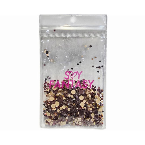 Cristales Mix Opal Coffe Fantasy Nails