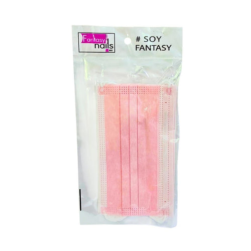 Cubre Bocas Rosa 3 pzas Fantasy Nails