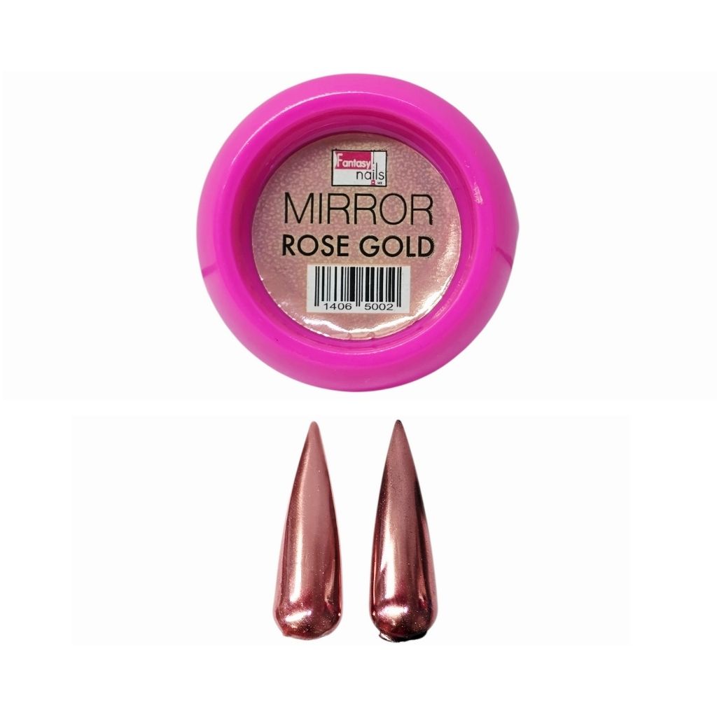 Efecto Rose Gold Fantasy Nails