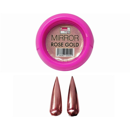 Efecto Rose Gold Fantasy Nails