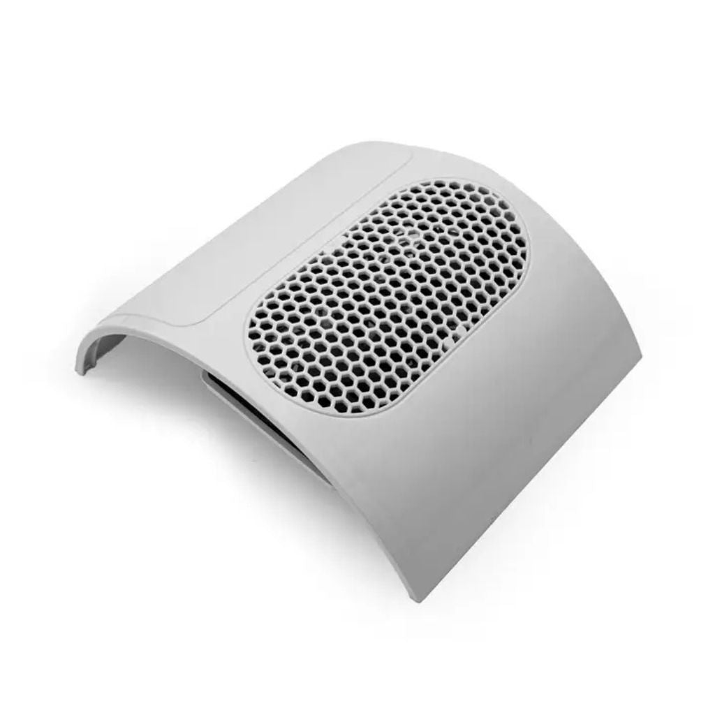 Extractor de Polvo Blanco 2 Ventiladores