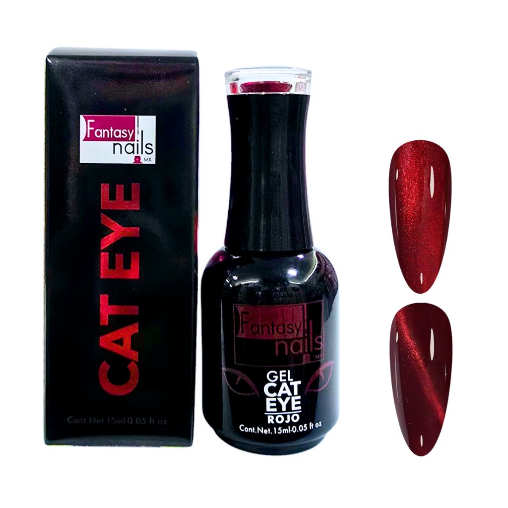 Gel Cat Eye Red 15 ml Fantasy Nails