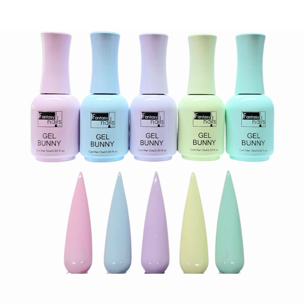 Gel Colección Bunny 5 pzas Fantasy Nails