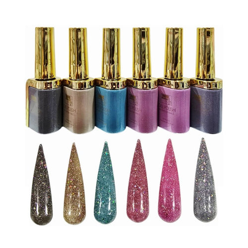 Gel Colección Cosmic 6 pzas Fantasy Nails