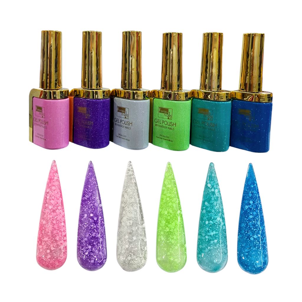 Gel Colección Love is Sweet 6 pzas Fantasy Nails