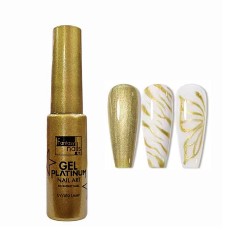 Gel Liner #02 Platinium Dorado Fantasy Nails