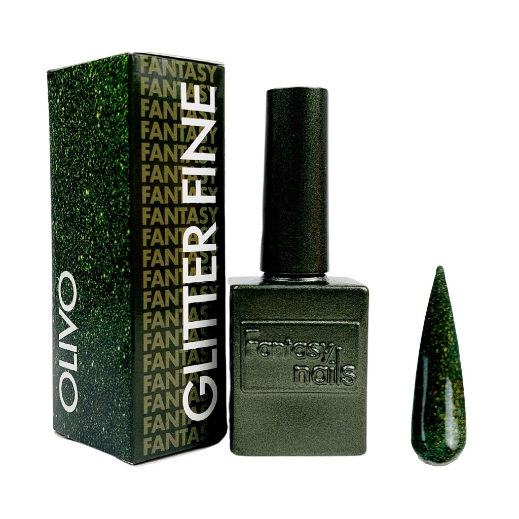 Gel Olivo Glitter Fine 13 ml Fantasy Nails