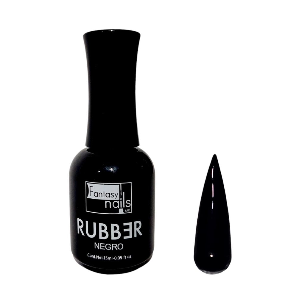 Gel Rubber Negro 15 ml Fantasy Nails – Alejandra Nail Shop