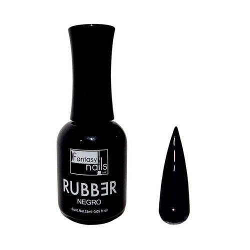 Gel Rubber Negro 15 ml Fantasy Nails