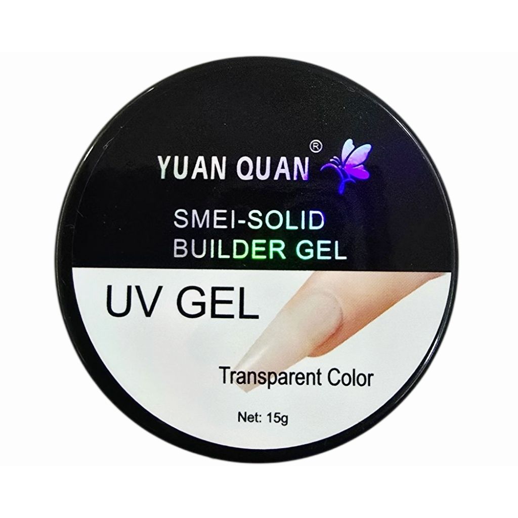 Gel UV Construccion Transparente 15 g Yuan Quan