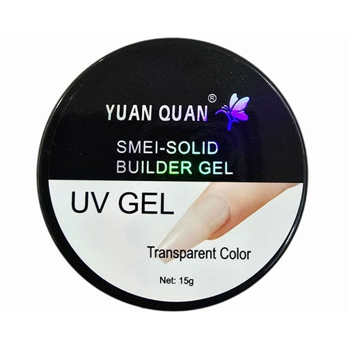 Gel UV Construccion Transparente 15 g Yuan Quan