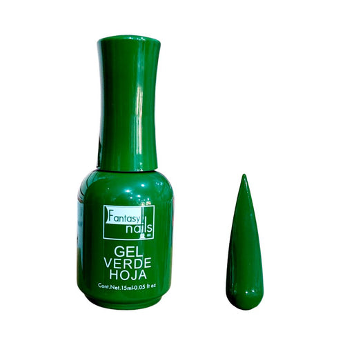 Gel #5 Verde Hoja 15 ml Fantasy Nails
