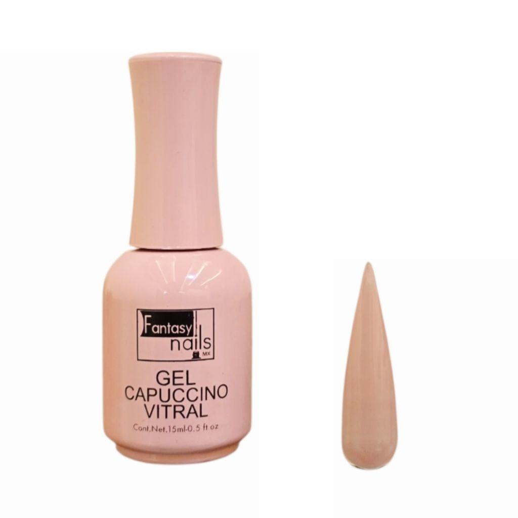 Gel #99 Capuccino Vitral 15 ml Fantasy Nails