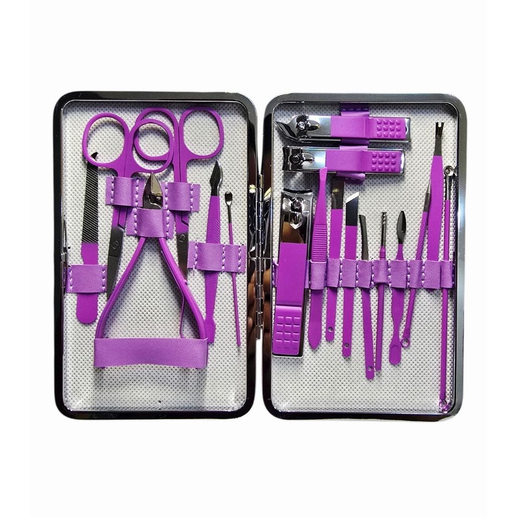 Kit Manicura y Pedicura Profesional 18 pzas