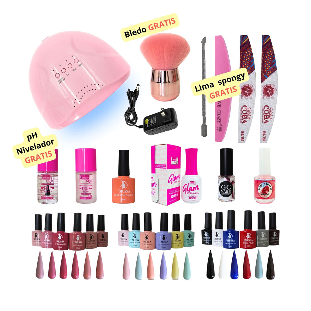 Kit de Gel para Uñas Profesional