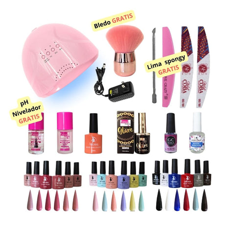 Kit de Gel para Uñas Profesional