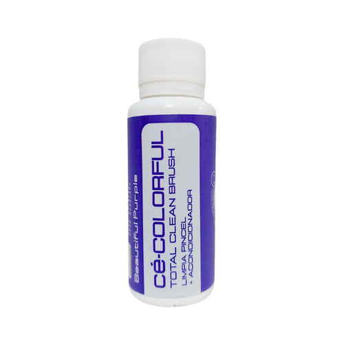 Limpia Pincel + Acondicionador Beautiful Purple 54 ml MC Colorful