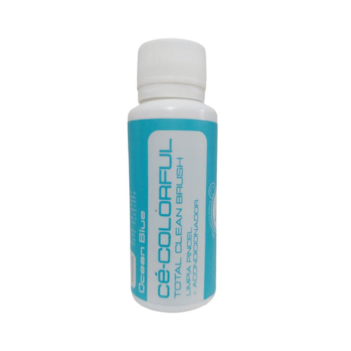 Limpia Pincel + Acondicionador Ocean Blue 54 ml MC Colorful