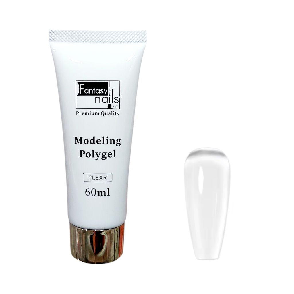 Modeling Polygel Clear 60 ml Fantasy Nails – Alejandra Nail Shop