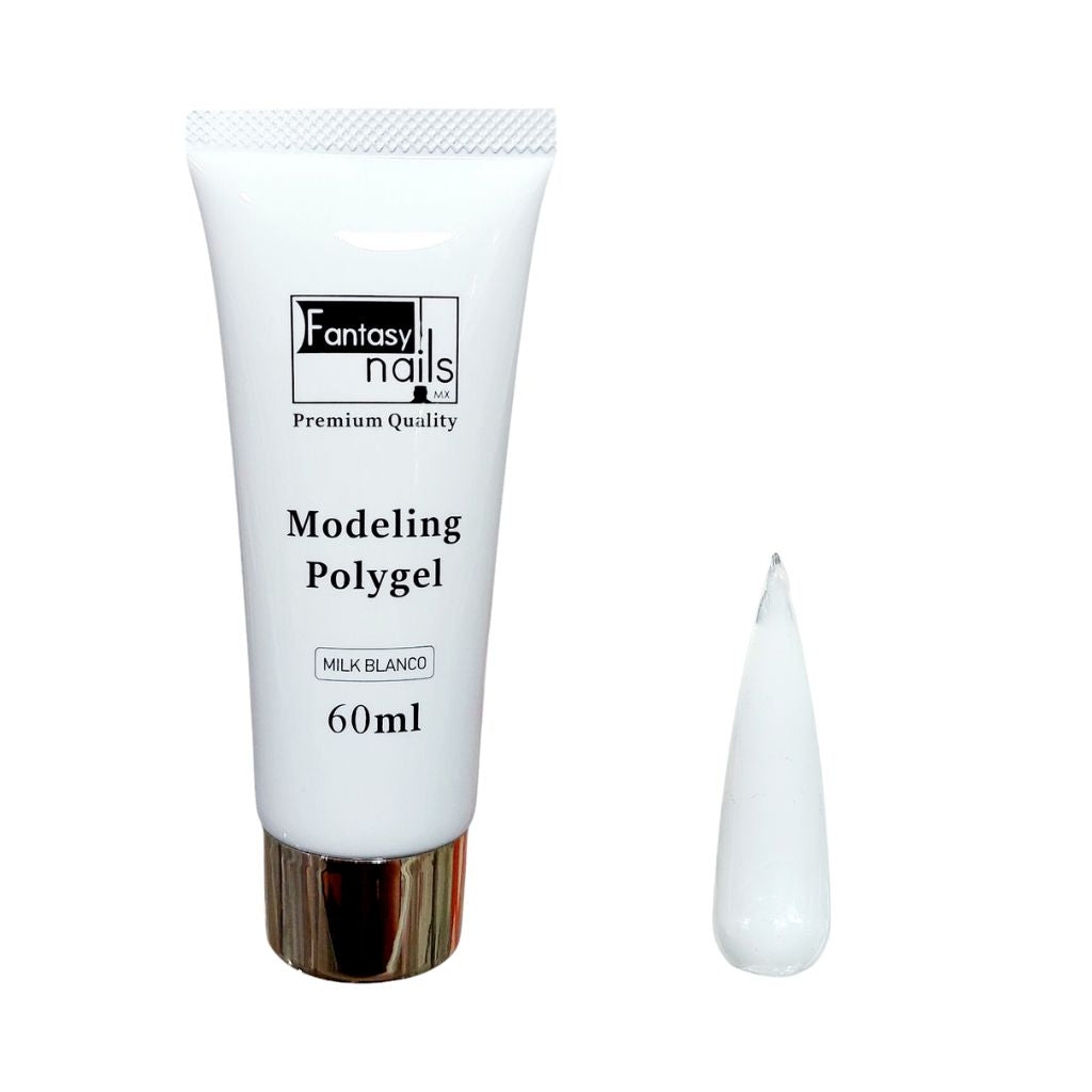 Modeling Polygel Milk Blanco 60 ml Fantasy Nails