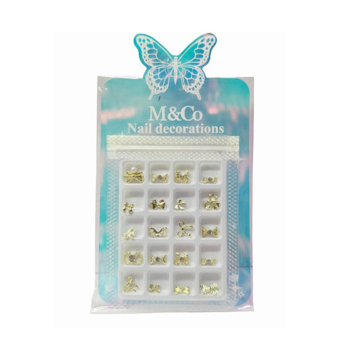 Moño Dorado M&CO 20 pzas