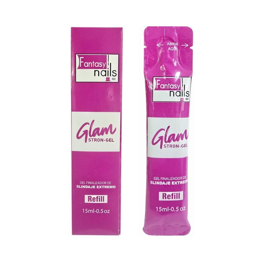 Refill Top Glam Stron Gel Fantasy Nails 15 ml