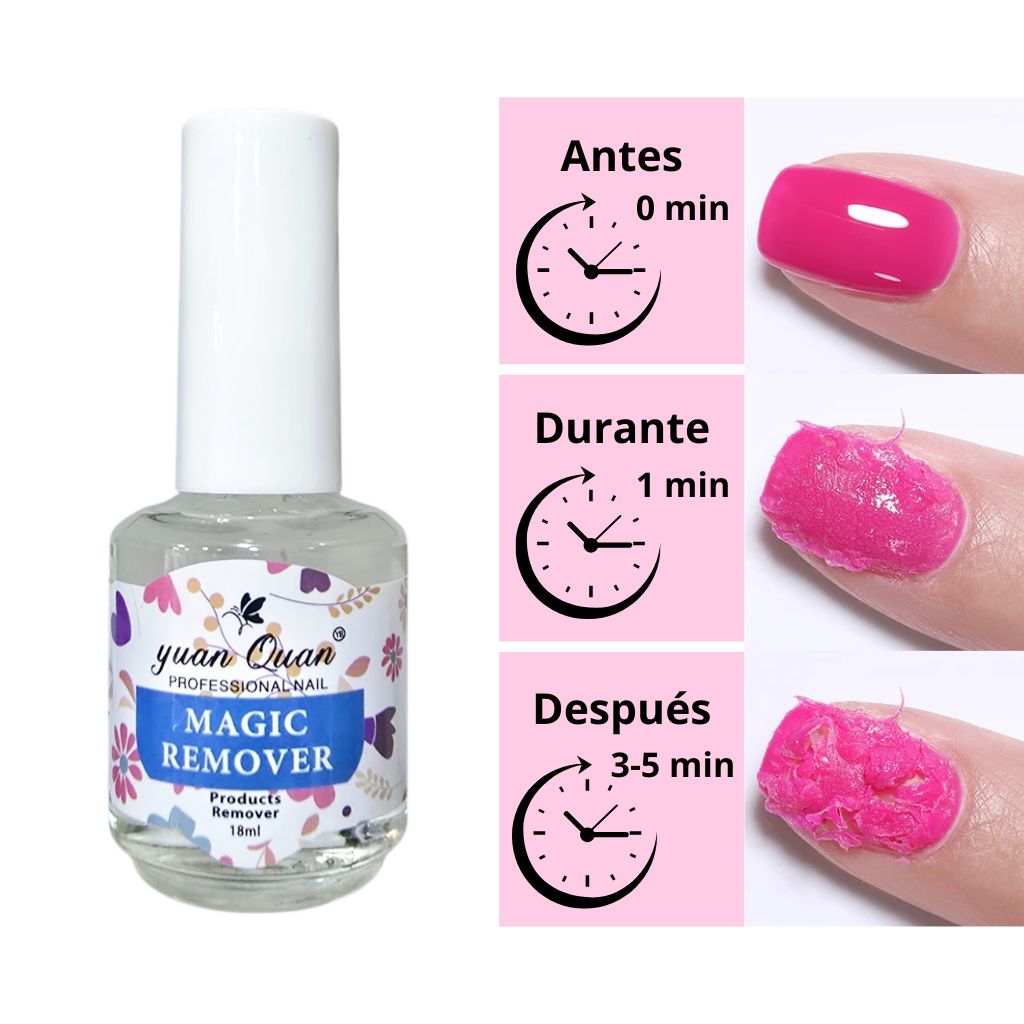 Magic Removedor Gel y Acrílico 18 ml
