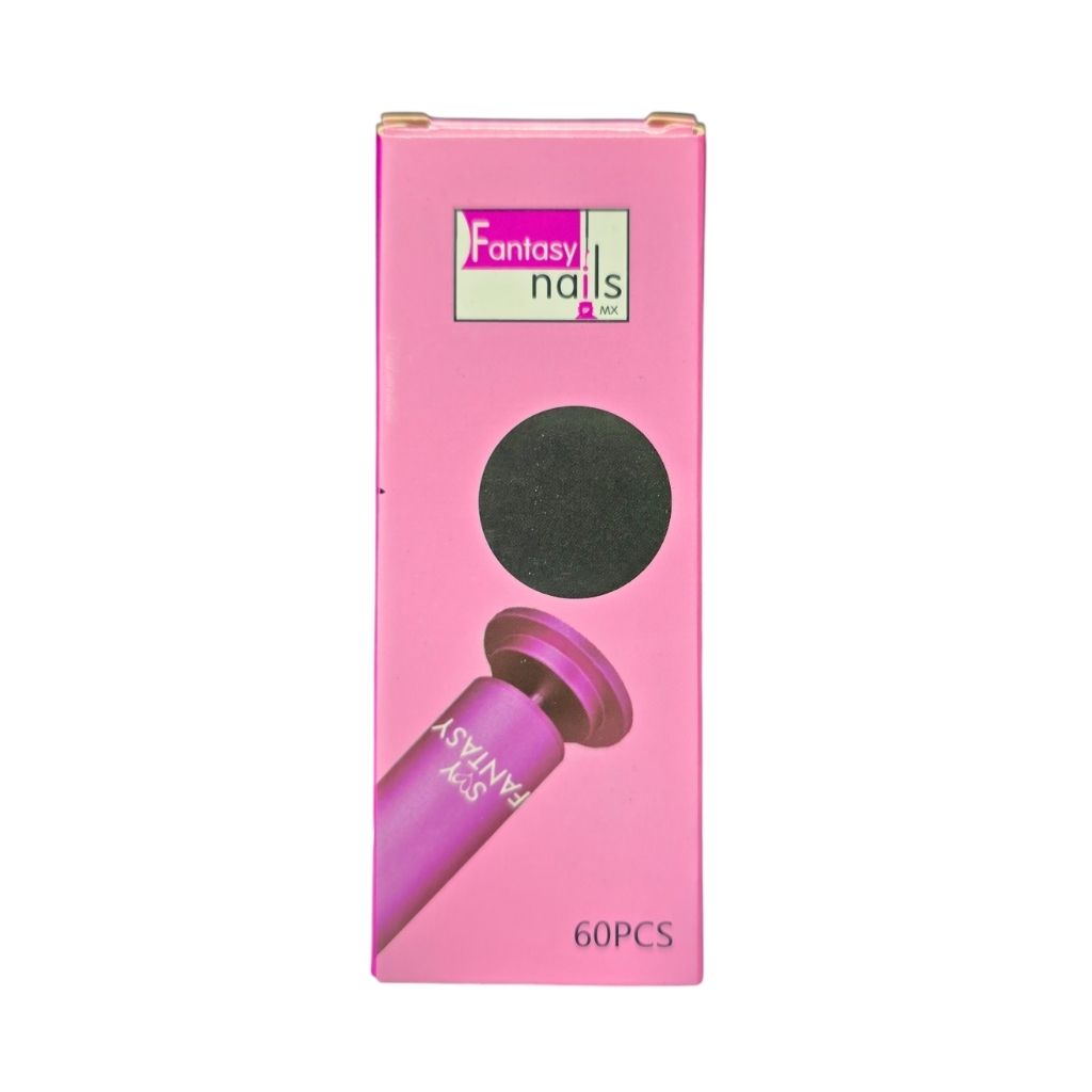 Repuesto De Lija Footcare 60 pzas Fantasy Nails