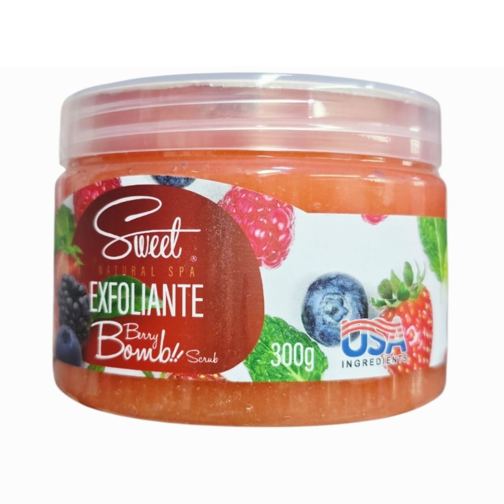 Spa Exfoliante Berry Bomb 300 g Sweet Natural Spa