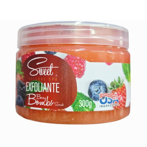 Spa Exfoliante Berry Bomb 300 g Sweet Natural Spa