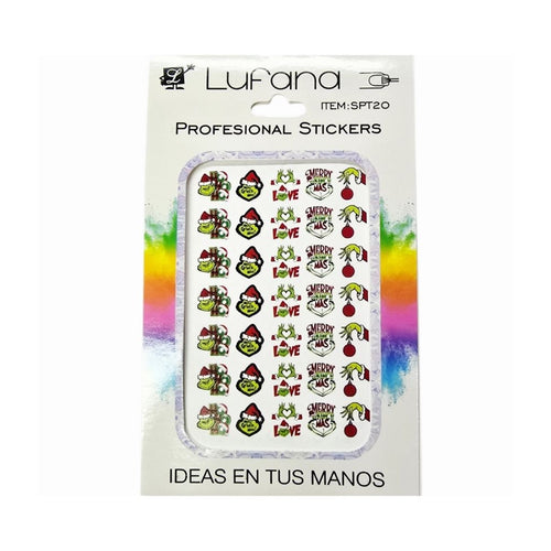 Sticker Grinch Lufana