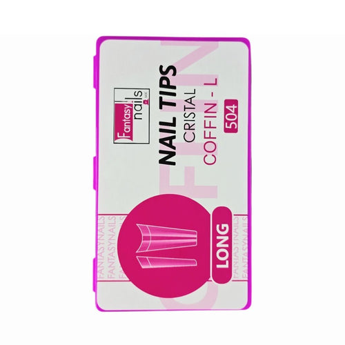 Tip Coffin L 504 pzas Fantasy Nails