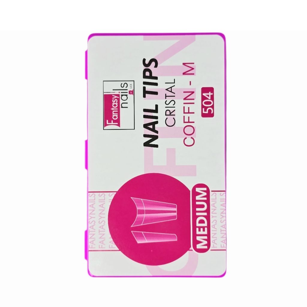 Tip Coffin M 504 pzas Fantasy Nails