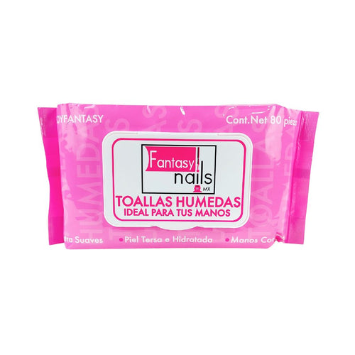 Toalla Humeda 80 pzas Fantasy Nails