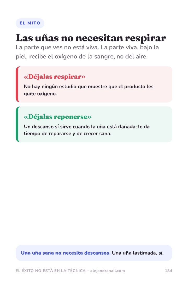 Página del eBook: ¿Las uñas necesitan respirar?