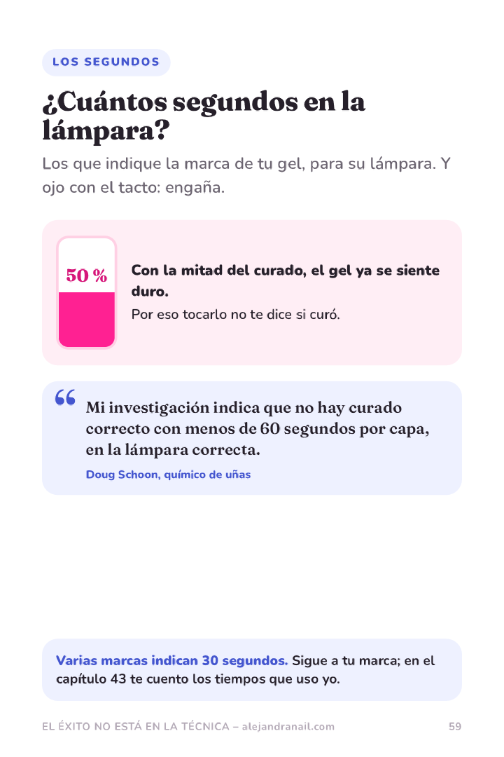 Página del eBook: ¿Cuántos segundos en la lámpara?