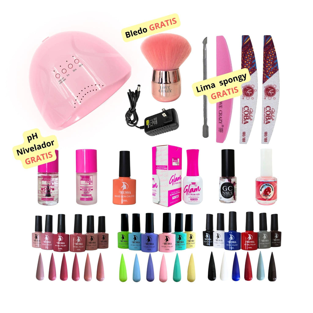 Kit de Gel para Uñas Profesional