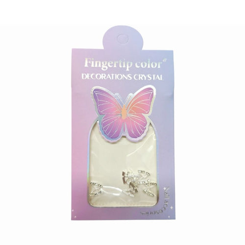Mariposa Metal Plata