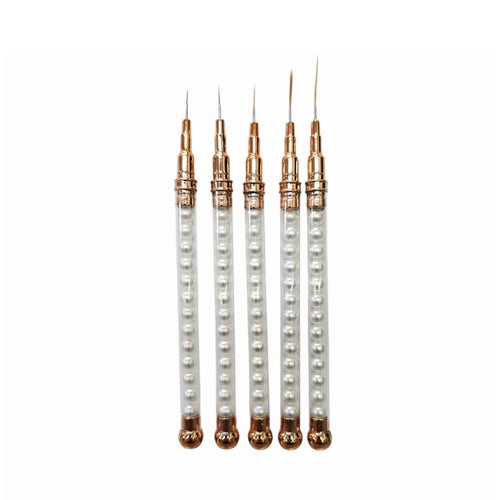 Pincel Liner Perlas 5 pzas