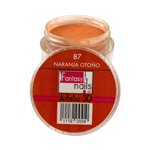 Acrílico Acricolor Naranja Otoño #87 Fantay Nails