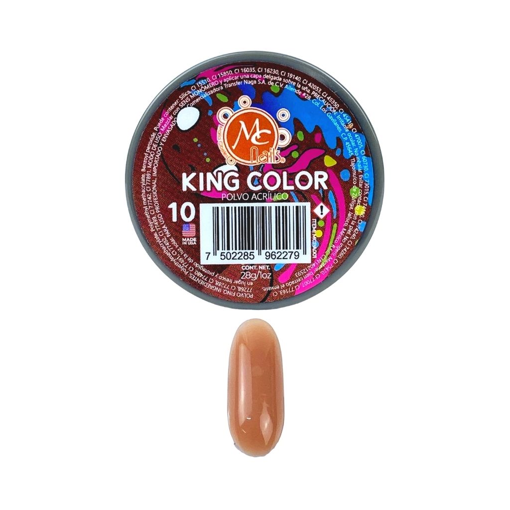 Acrílico King Color # 10 1 oz MC Nails