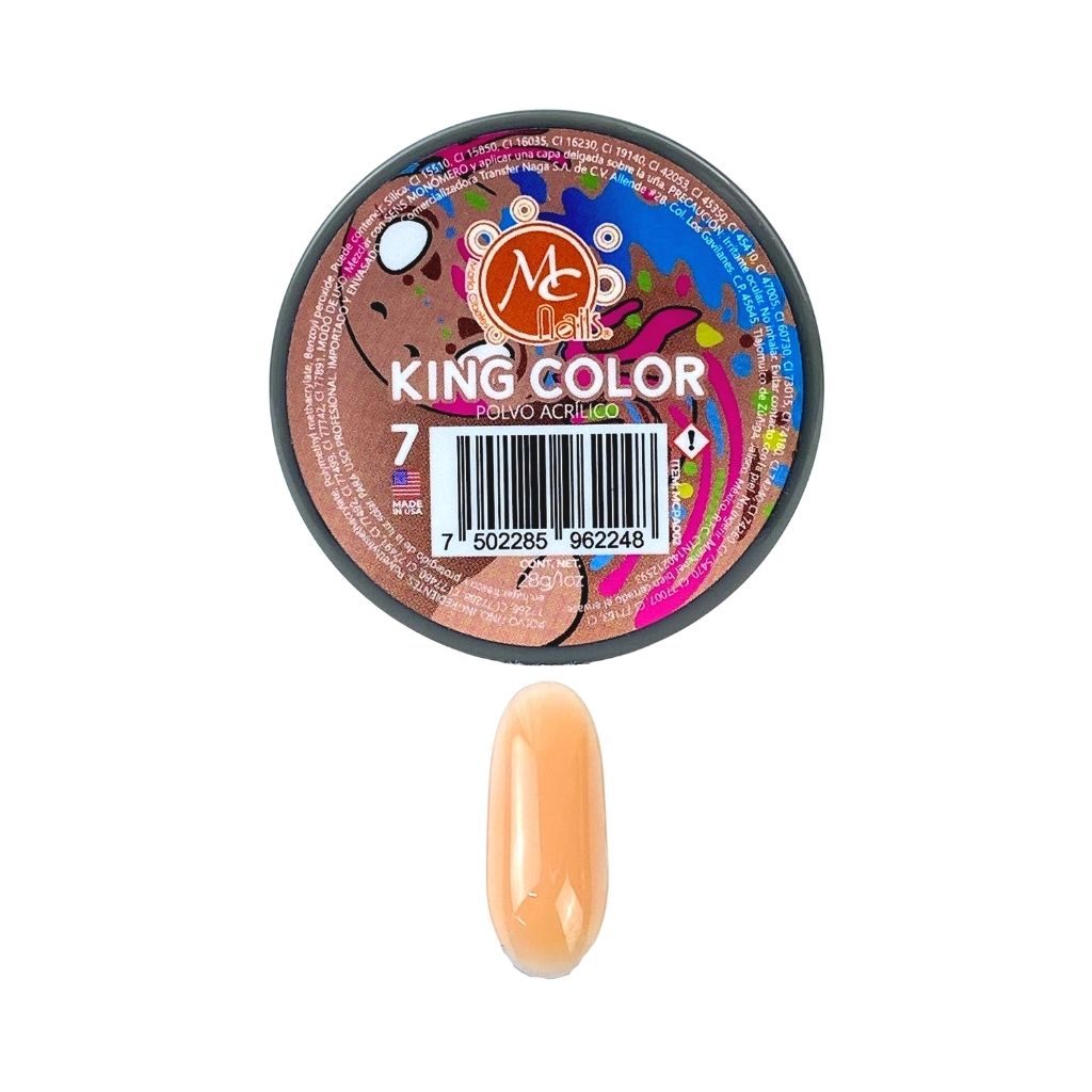 Acrílico King Color #7 1 oz MC Nails